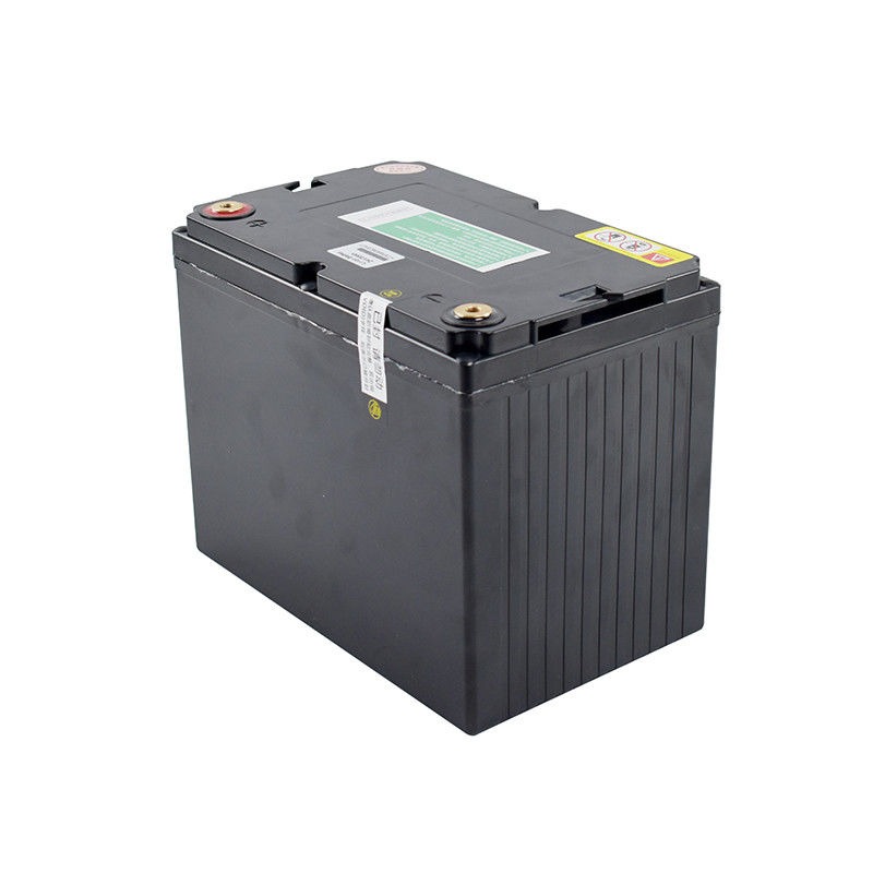 Zwarte opheffingspaletbatterij met 260*168*220 mm Grootte voor industriële materiaalbehandeling