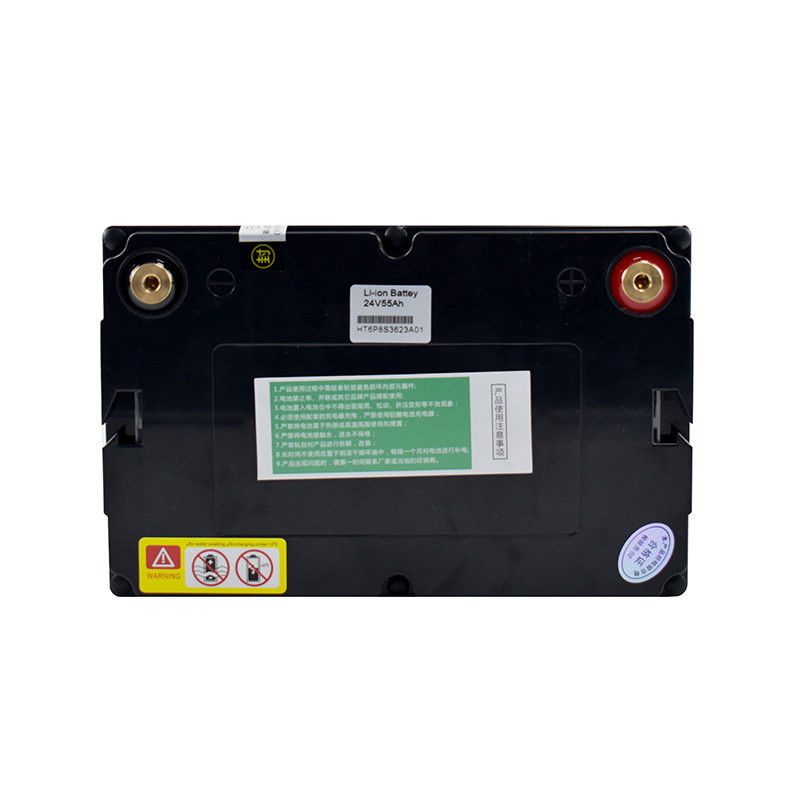 Zwarte opheffingspaletbatterij met 260*168*220 mm Grootte voor industriële materiaalbehandeling