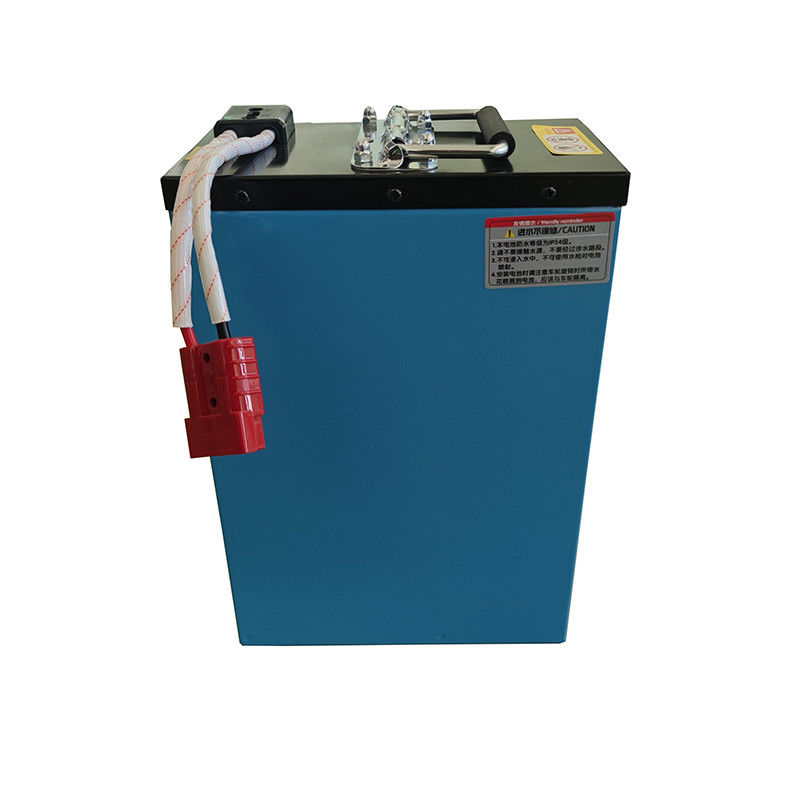 Elektrische vorklift Lithium-ionbatterij 2000 cycli Maximale ladingstroom 80ah Grootte 250*165*450mm