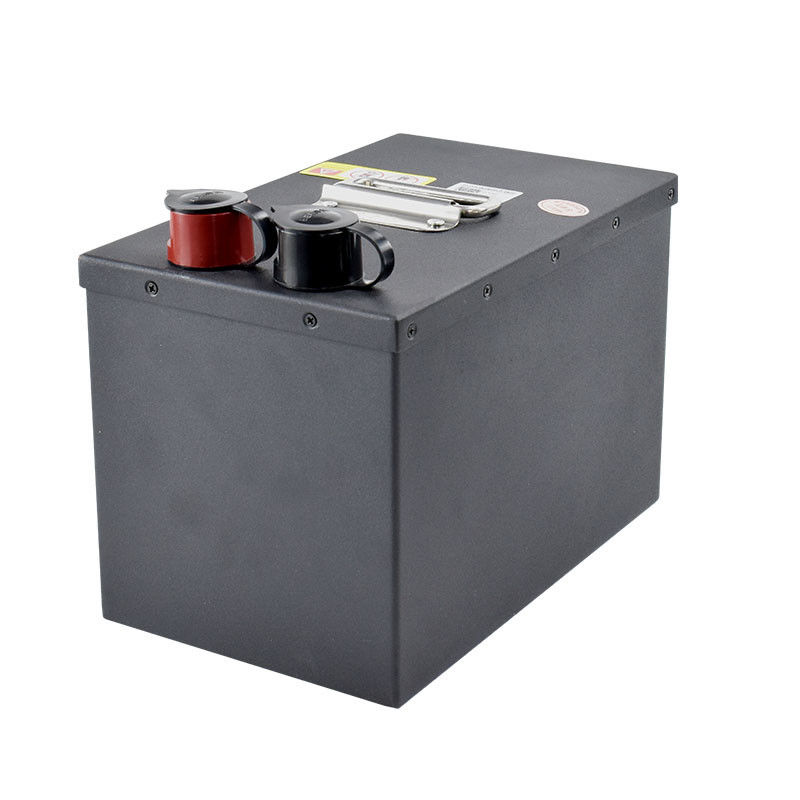 Zware pallettruckbatterij Zwarte ontladingstijd 2-3 uur 25.6V 40AH Voor CBD15J-LI