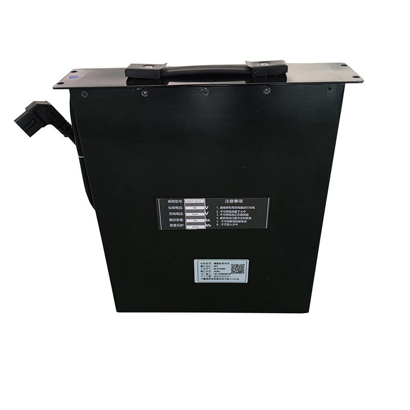 54.6V Lithium Lift Truck Battery met een capaciteit van 24Ah voor materiaalbehandelingsapparatuur