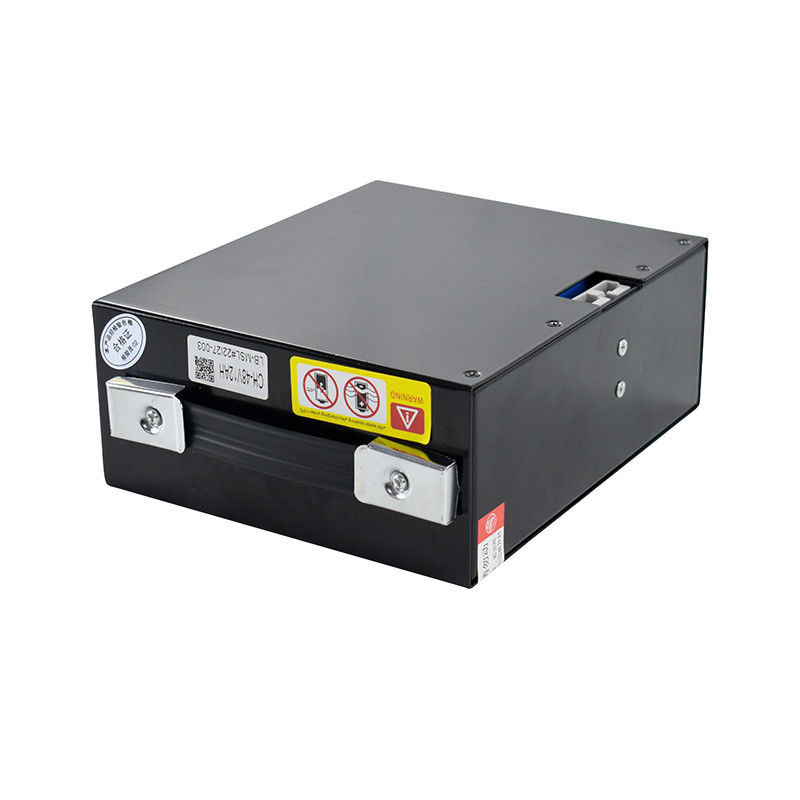 188*85.5*215.5mm Afmetingen 48 Volt Lithium Ion Vorklift Battery Met 10AH Capaciteit