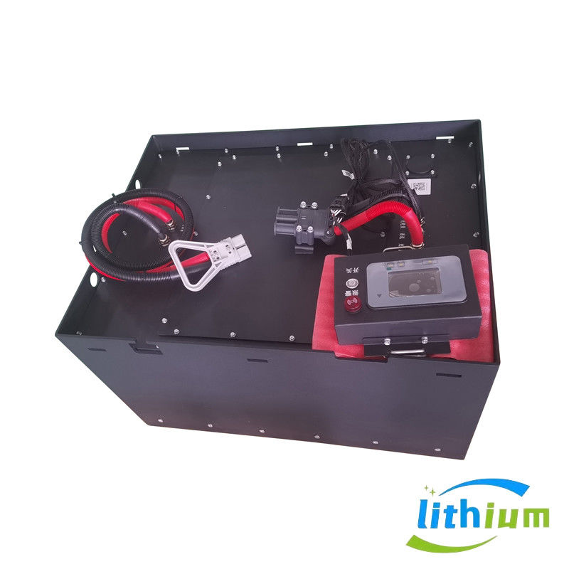 51.2V 346ah Lithium Iron Vorklift Battery Met Battery Storage Battery Charger 830X630X465mm