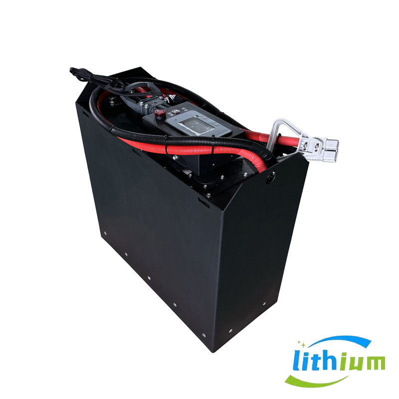 25.6V 346AH Vorklift Lithiumbatterij maatgepaste grootte gewicht magazijn truckbatterij