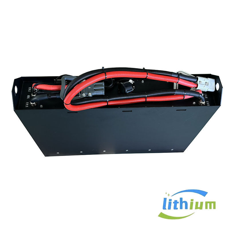 China Nieuwe technologie LiFePO4 oplaadbare batterij Voor Korea Brand Vorklift Met Bluetooth