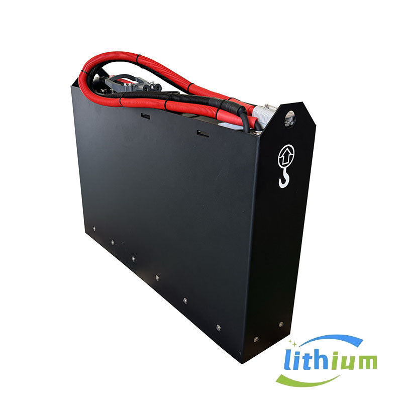 China Nieuwe technologie LiFePO4 oplaadbare batterij Voor Korea Brand Vorklift Met Bluetooth