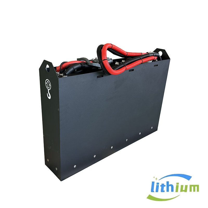 China Nieuwe technologie LiFePO4 oplaadbare batterij Voor Korea Brand Vorklift Met Bluetooth