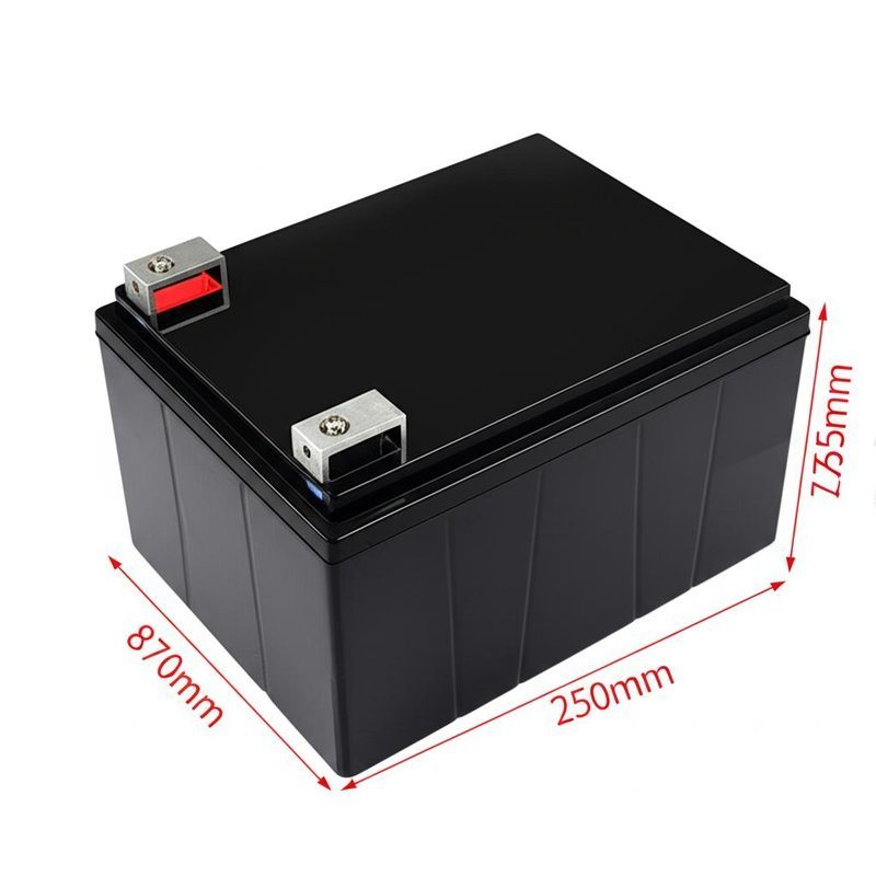 15Ah elektrische vorklift Lithium-ion batterij Zwart 175*85*210mm Superieure prestaties