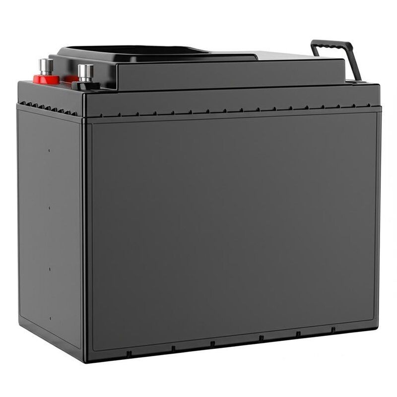 Elektrische vorklift Lithium-ionbatterij Zwart 17585mm Lichtgewicht Duurzaam Langdurige voedingsbron voor industriële voertuigen